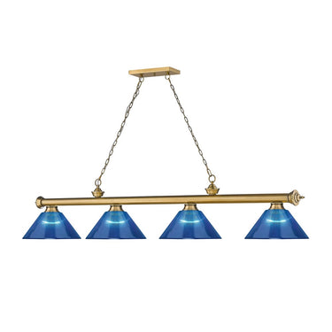Z-Lite Cordon Four Light Billiard - 2306-4-BILL-ARCSHADE 58