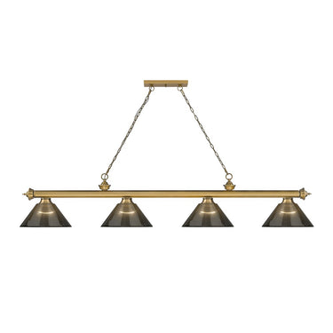 Z-Lite Cordon Four Light Billiard - 2306-4-BILL-ARCSHADE 71