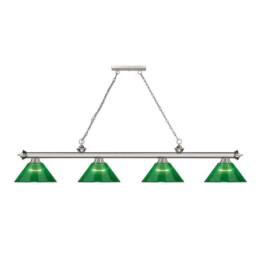 Z-Lite Cordon Four Light Billiard - 2306-4-BILL-ARCSHADE 9