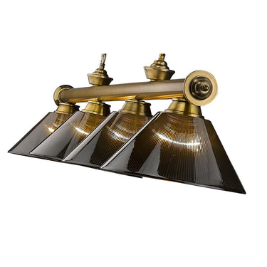 Z-Lite Cordon Four Light Billiard - 2306-4-BILL-ARCSHADE 73