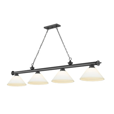 Z-Lite Cordon Four Light Billiard - 2306-4-BILL-ASHADE 13