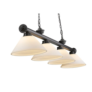 Z-Lite Cordon Four Light Billiard - 2306-4-BILL-ASHADE 16