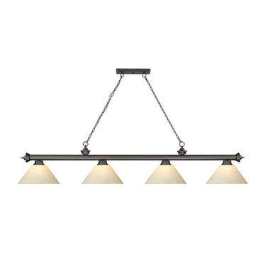 Z-Lite Cordon Four Light Billiard - 2306-4-BILL-ASHADE 27