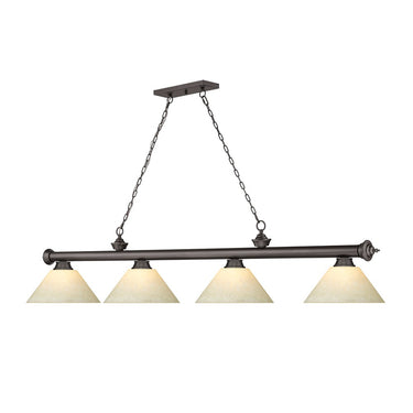 Z-Lite Cordon Four Light Billiard - 2306-4-BILL-ASHADE 28