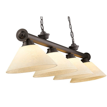 Z-Lite Cordon Four Light Billiard - 2306-4-BILL-ASHADE 29