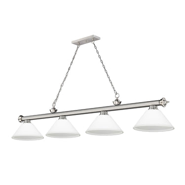 Z-Lite Cordon Four Light Billiard - 2306-4-BILL-ASHADE 4