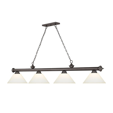 Z-Lite Cordon Four Light Billiard - 2306-4-BILL-ASHADE 34
