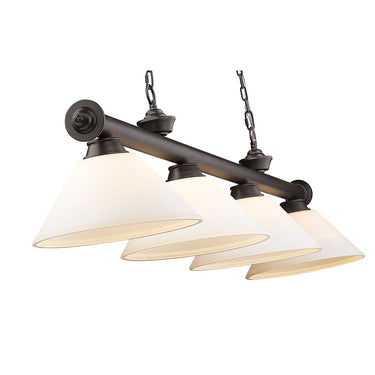 Z-Lite Cordon Four Light Billiard - 2306-4-BILL-ASHADE 35