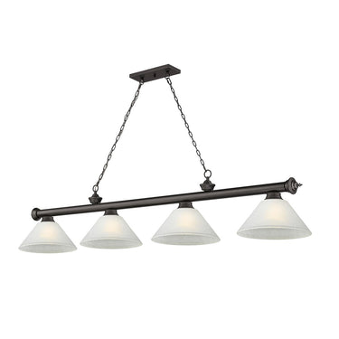 Z-Lite Cordon Four Light Billiard - 2306-4-BILL-ASHADE 38