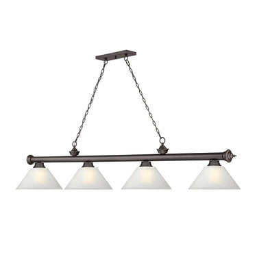 Z-Lite Cordon Four Light Billiard - 2306-4-BILL-ASHADE 40