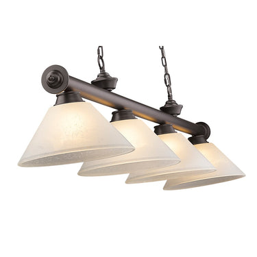 Z-Lite Cordon Four Light Billiard - 2306-4-BILL-ASHADE 41
