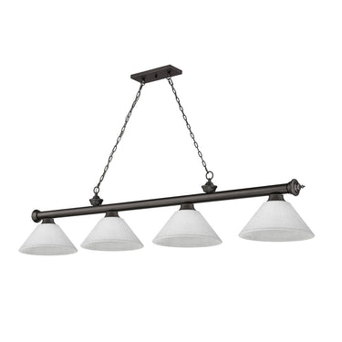Z-Lite Cordon Four Light Billiard - 2306-4-BILL-ASHADE 42