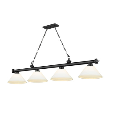 Z-Lite Cordon Four Light Billiard - 2306-4-BILL-ASHADE 43