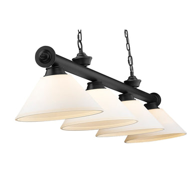 Z-Lite Cordon Four Light Billiard - 2306-4-BILL-ASHADE 46