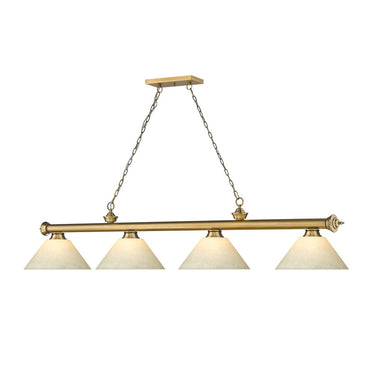 Z-Lite Cordon Four Light Billiard - 2306-4-BILL-ASHADE 58