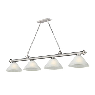 Z-Lite Cordon Four Light Billiard - 2306-4-BILL-ASHADE 8