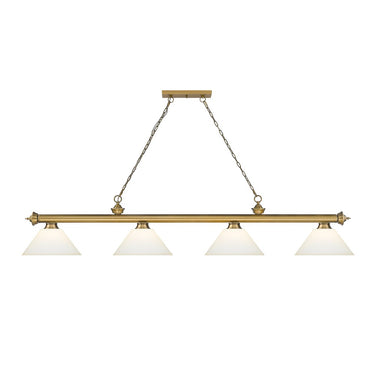 Z-Lite Cordon Four Light Billiard - 2306-4-BILL-ASHADE 63