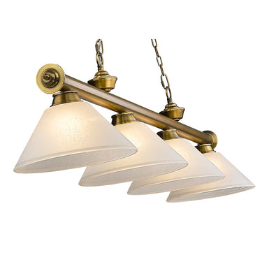 Z-Lite Cordon Four Light Billiard - 2306-4-BILL-ASHADE 72