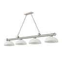 Z-Lite Cordon Four Light Billiard - 2306-4-BILL-DSHADE 12