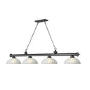 Z-Lite Cordon Four Light Billiard - 2306-4-BILL-DSHADE 23