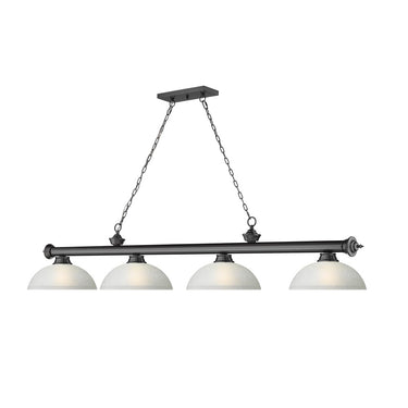 Z-Lite Cordon Four Light Billiard - 2306-4-BILL-DSHADE 23