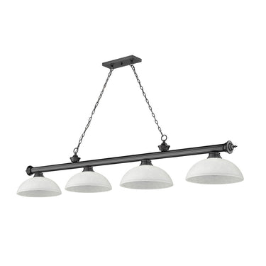 Z-Lite Cordon Four Light Billiard - 2306-4-BILL-DSHADE 25