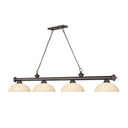 Z-Lite Cordon Four Light Billiard - 2306-4-BILL-DSHADE 28