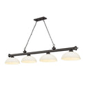 Z-Lite Cordon Four Light Billiard - 2306-4-BILL-DSHADE 32