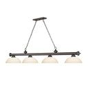 Z-Lite Cordon Four Light Billiard - 2306-4-BILL-DSHADE 34