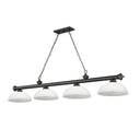 Z-Lite Cordon Four Light Billiard - 2306-4-BILL-DSHADE 36