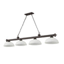 Z-Lite Cordon Four Light Billiard - 2306-4-BILL-DSHADE 41