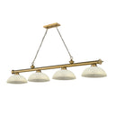 Z-Lite Cordon Four Light Billiard - 2306-4-BILL-DSHADE 54