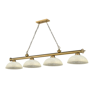 Z-Lite Cordon Four Light Billiard - 2306-4-BILL-DSHADE 54