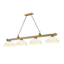 Z-Lite Cordon Four Light Billiard - 2306-4-BILL-DSHADE 57