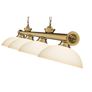Z-Lite Cordon Four Light Billiard - 2306-4-BILL-DSHADE 60