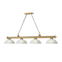 Z-Lite Cordon Four Light Billiard - 2306-4-BILL-DSHADE 66