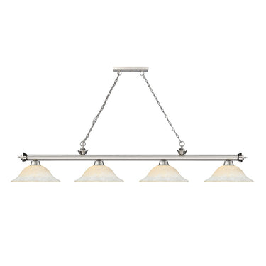 Z-Lite Cordon Four Light Billiard - 2306-4-BILL-GL16SHADE 1