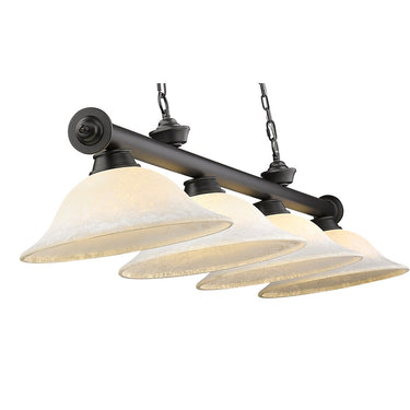 Z-Lite Cordon Four Light Billiard - 2306-4-BILL-GL16SHADE 11