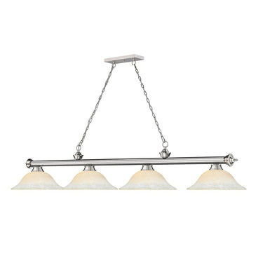 Z-Lite Cordon Four Light Billiard - 2306-4-BILL-GL16SHADE 2