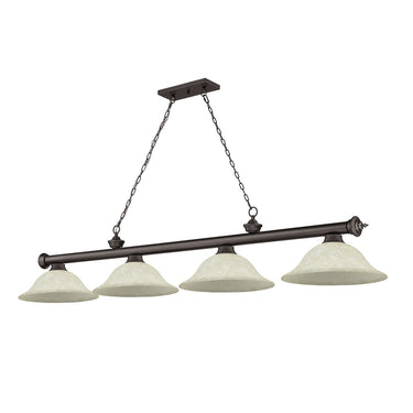 Z-Lite Cordon Four Light Billiard - 2306-4-BILL-GL16SHADE 19