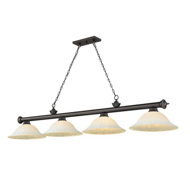 Z-Lite Cordon Four Light Billiard - 2306-4-BILL-GL16SHADE 21