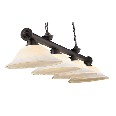 Z-Lite Cordon Four Light Billiard - 2306-4-BILL-GL16SHADE 24
