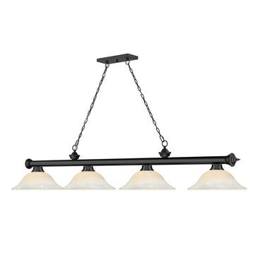 Z-Lite Cordon Four Light Billiard - 2306-4-BILL-GL16SHADE 28