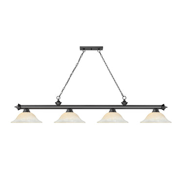 Z-Lite Cordon Four Light Billiard - 2306-4-BILL-GL16SHADE 9