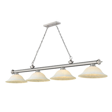 Z-Lite Cordon Four Light Billiard - 2306-4-BILL-GL16SHADE 