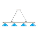 Z-Lite Cordon Four Light Billiard - 2306-4-BILL-MSHADE 1