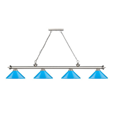Z-Lite Cordon Four Light Billiard - 2306-4-BILL-MSHADE 1