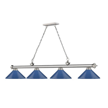 Z-Lite Cordon Four Light Billiard - 2306-4-BILL-MSHADE 10