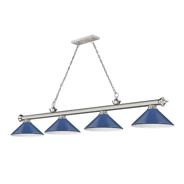 Z-Lite Cordon Four Light Billiard - 2306-4-BILL-MSHADE 12