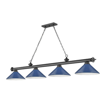 Z-Lite Cordon Four Light Billiard - 2306-4-BILL-MSHADE 26